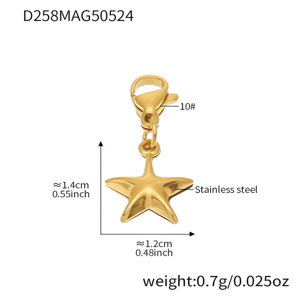 Stainless Steel Geometric Electroplated Women's Fashion Jewelry Bracelet Anklet Combination