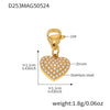 Stainless Steel Geometric Electroplated Women's Fashion Jewelry Bracelet Anklet Combination