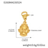Stainless Steel Geometric Electroplated Women's Fashion Jewelry Bracelet Anklet Combination