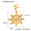 Stainless Steel Geometric Electroplated Women's Fashion Jewelry Bracelet Anklet Combination