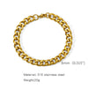 Stainless Steel Geometric Electroplating Unisex Bracelet
