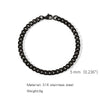 Stainless Steel Geometric Electroplating Unisex Bracelet