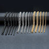 Stainless Steel Geometric Electroplating Unisex Bracelet