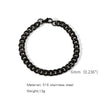 Stainless Steel Geometric Electroplating Unisex Bracelet