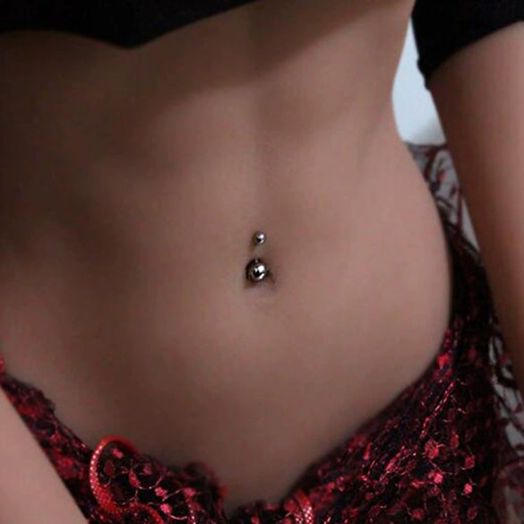 Stainless Steel Geometric Electroplating Unisex Navel Ring Body Piercing Jewelry