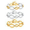 Stainless Steel Geometric Fashion Bracelet Necklace For Women