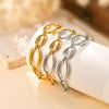 Stainless Steel Geometric Fashion Bracelet Necklace For Women