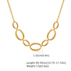 Stainless Steel Geometric Fashion Bracelet Necklace For Women