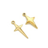 Stainless Steel Geometric Fish Pattern Jewelry Supplies For Diy Bracelet Necklace Pendant Earrings With Electroplating