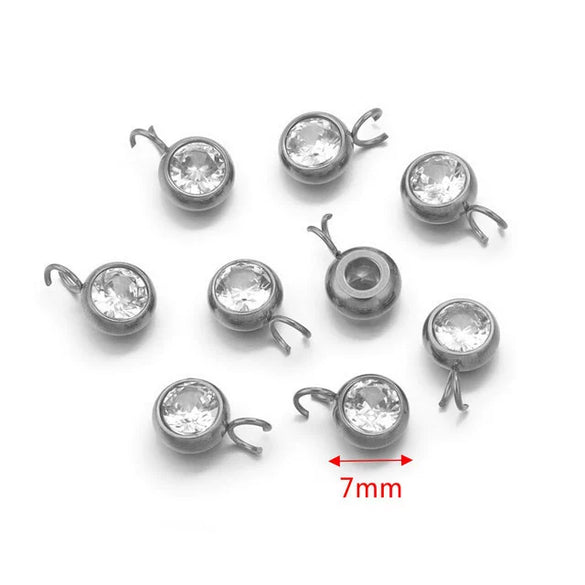 Stainless Steel Geometric Fish Pattern Pendant Jewelry Accessories For Necklace And Bracelet Making Electroplated