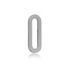 Stainless Steel Geometric Flattened Oval Rectangular Pendants Diy Bracelet Necklace Accessories Electroplated