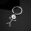 Stainless Steel Geometric Funny Doodle Unisex Necklace
