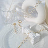 Stainless Steel Geometric Handmade Clavicle Chain Bracelet Accessories With Electroplating