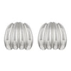 Stainless Steel Geometric Heart Shape Electroplated Women's Earrings Stud