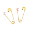 Stainless Steel Geometric Hirback Pattern Handmade Electroplated Brooch Accessories