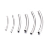 Stainless Steel Geometric Hollow Tube Handmade Electroplated Bracelet And Necklace Accessories
