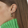 Stainless Steel Geometric Ins Style Electroplated Women's Earrings