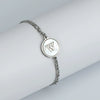 316L Stainless Steel Geometric Letter Bracelet For Women