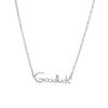 Stainless Steel Geometric Mother And Child Pendant Necklace With Snake Bone Chain Real Gold Electroplated