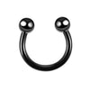 Stainless Steel Geometric Nose Ring Body Puncture Jewelry Electroplated