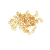 Stainless Steel Geometric Open Ring Connector Vacuum Electroplated Diy Chain Accessories