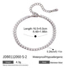 Stainless Steel Geometric Pattern Electroplated Women's Bracelet