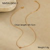 Stainless Steel Geometric Pattern Fashion Women's Pendant Jewelry With Electroplating Process Earrings Bracelet Necklace Suit