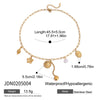 Stainless Steel Geometric Pearl Oil Dripping Cherry Pendant Necklace Jewelry With Electroplating And Original Design For Women