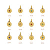 Stainless Steel Geometric Pendant Furnace Vacuum Plated 18K Gold Color Preservation
