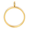 Stainless Steel Geometric Pendant Necklace With Electroplating Process