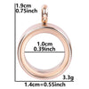 Stainless Steel Geometric Pendant Necklace With Electroplating Process