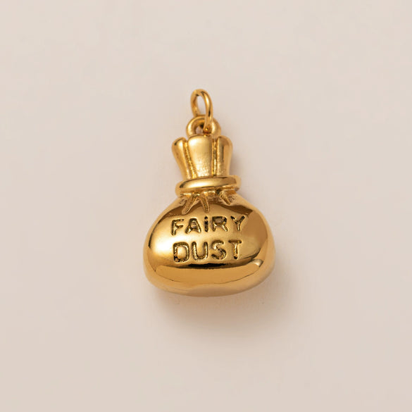 Stainless Steel Geometric Pendant Necklace With Vacuum Plating 18K Gold Color