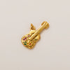 Stainless Steel Geometric Pendant Necklace With Vacuum Plating 18K Gold Color