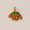 Stainless Steel Geometric Pendant Necklace With Vacuum Plating 18K Gold Color