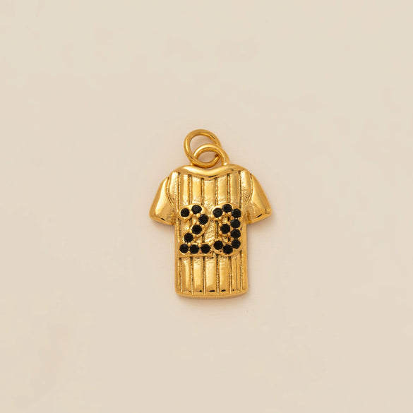 Stainless Steel Geometric Pendant Necklace With Vacuum Plating 18K Gold Color