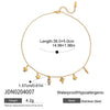 Stainless Steel Geometric Pendant With Diamonds Electroplated Design For Women