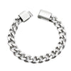 Stainless Steel Geometric Polished Bracelet For Men