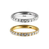 Stainless Steel Geometric Precision Inlaid Zircon Nose Ring And Ear Bone Cartilage Helix Earrings With Electroplating