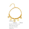 Stainless Steel Geometric Retro Light Luxury Women's Bracelet With Electroplating