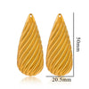 Stainless Steel Geometric Ring And Large Exaggerated Earrings Jewelry Accessories With Electroplating
