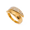Stainless Steel Geometric Ring Electroplated For Women
