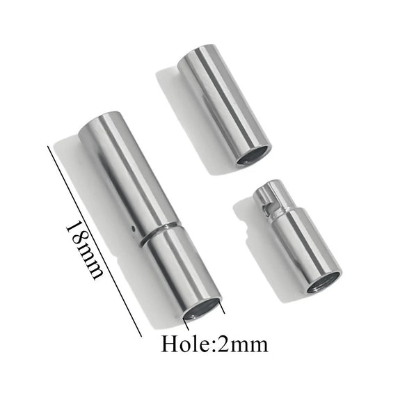 Stainless Steel Geometric Rotary Buckle Jewelry Accessories For Bracelet And Necklace With Electroplating
