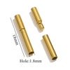 Stainless Steel Geometric Rotary Buckle Jewelry Accessories For Bracelet And Necklace With Electroplating