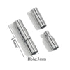 Stainless Steel Geometric Rotary Buckle Jewelry Accessories For Bracelet And Necklace With Electroplating