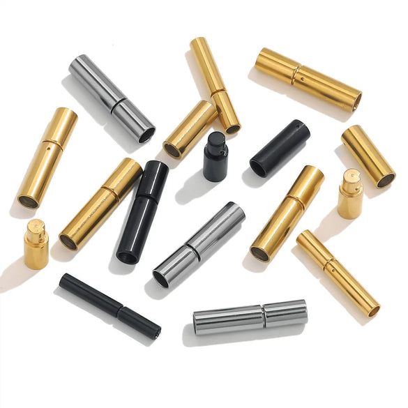 Stainless Steel Geometric Rotary Buckle Jewelry Accessories For Bracelet And Necklace With Electroplating
