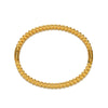 Stainless Steel Geometric Round Bead Bracelet For Women Gold Inlaid Jewelry