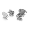 Stainless Steel Geometric Shape Electroplated Handmade Earring Material