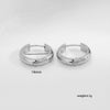 Stainless Steel Geometric Simple Electroplated Unisex Earrings