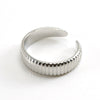 316L Stainless Steel Geometric Simple Style Ring With Electroplating