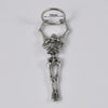 Stainless Steel Geometric Skull Round Closed Septum Lip Ring Puncture Accessories Electroplated